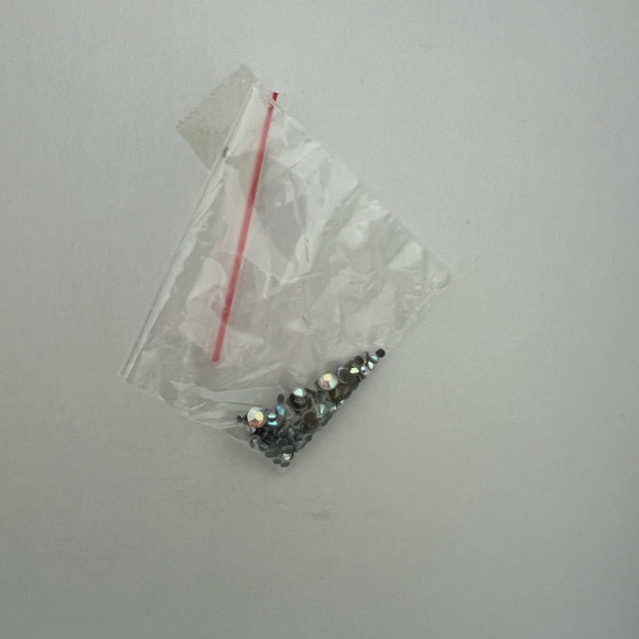 Betsy Johnson Blue Collection - Swarovski crystal closed toe stilettos sz 8.5 - Picture 5 of 6